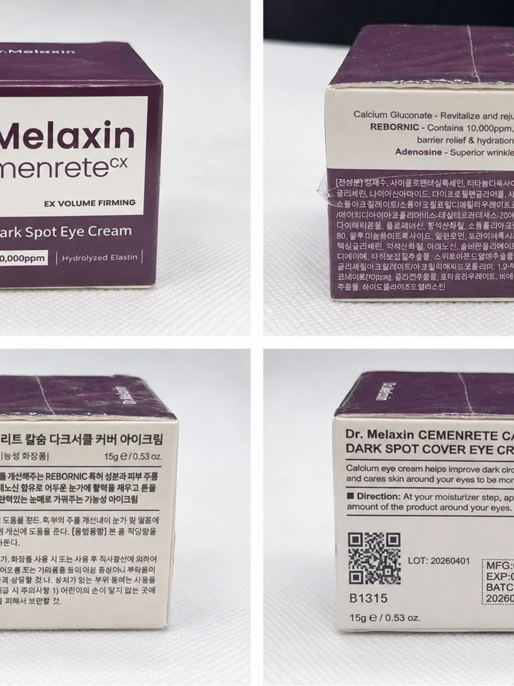 Dr. Melaxin CX Calcium Dark Spot Eye Cream 15g